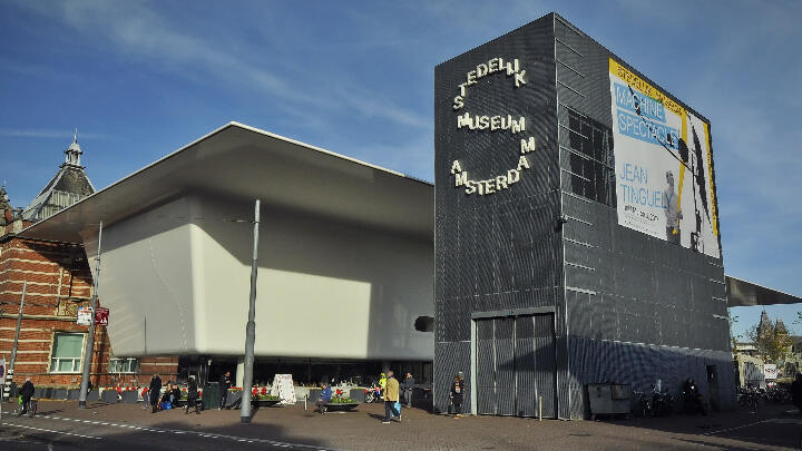 Modern exterior of the Stedelijk Museum