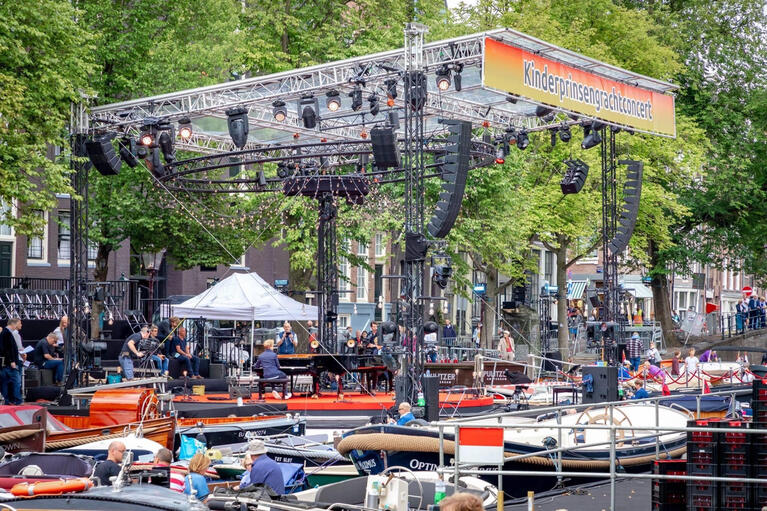 Le Grachtenfestival, festival de musique classique sur l'eau