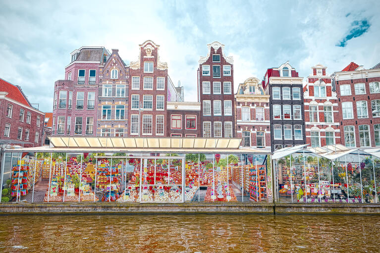 Le célèbre Bloemenmarkt