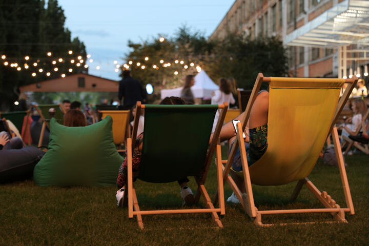 Cine al aire libre en verano