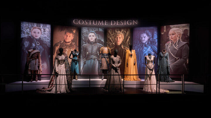 Game of Thrones costume design exhibit.