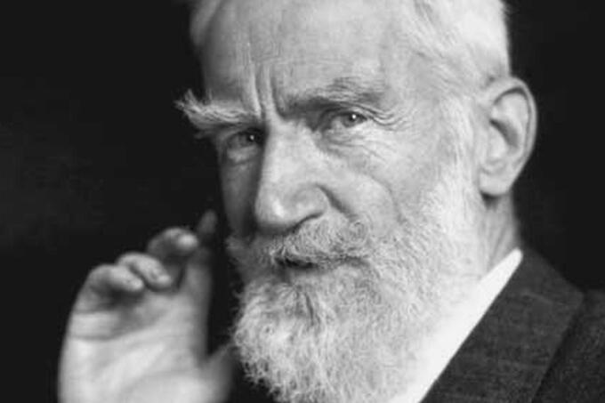 Visage de Bernard Shaw