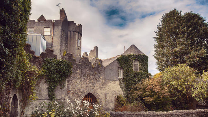 Malahide Castle in Ireland.