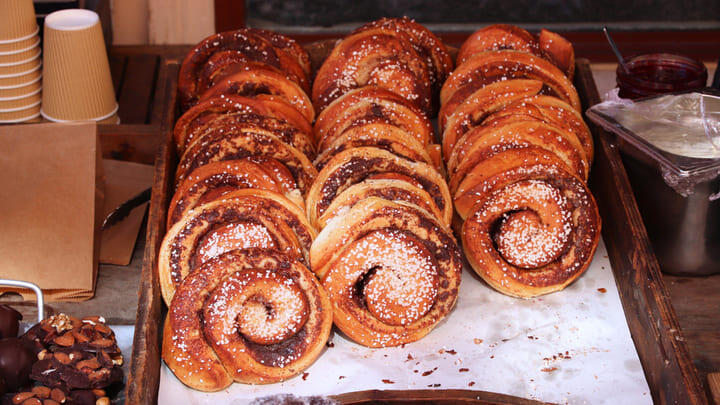 Swedish cinnamon buns.