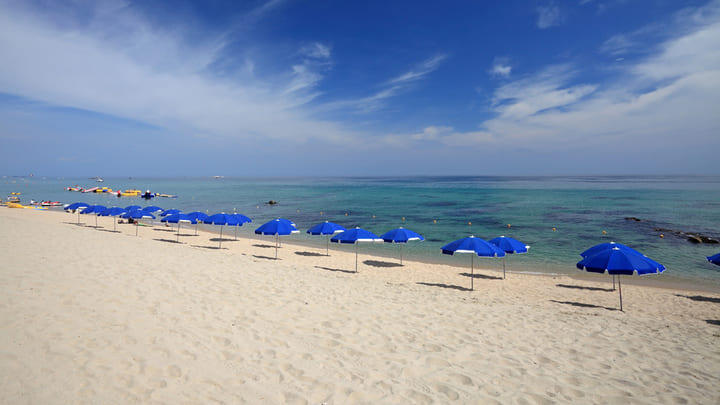 Gyeongpo Beach on South Korea's northeast coast.