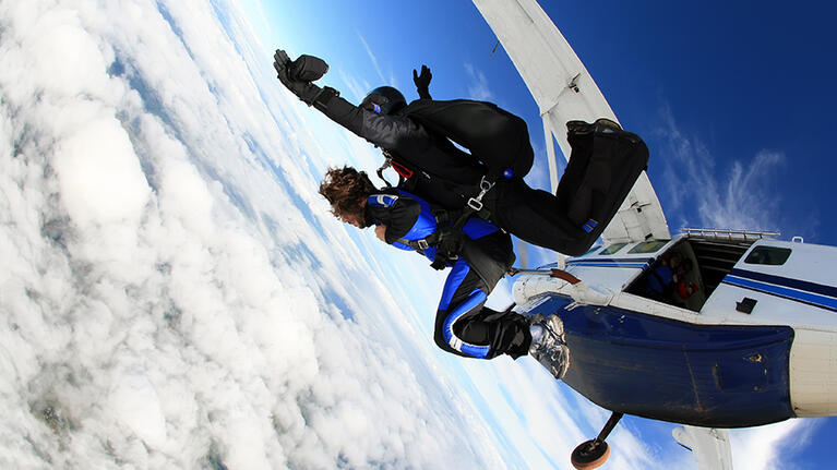 Seoul skydive