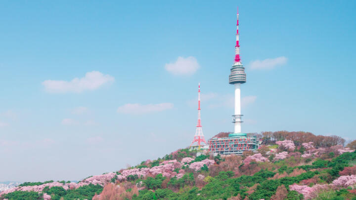 Seoul in March