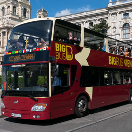Tour classico di 1 giorno a bordo del Big Bus Vienna