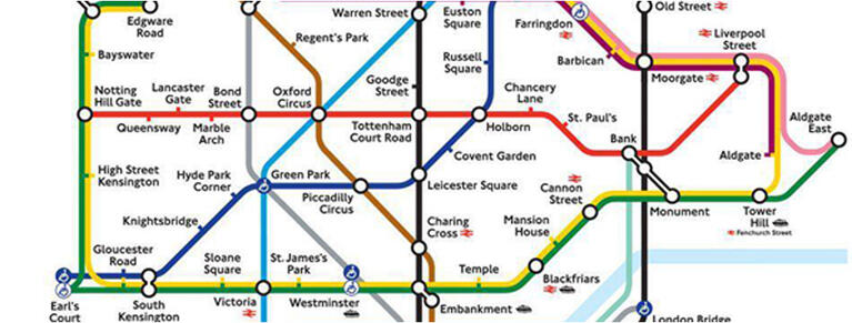 Guia prático do metrô de Londres - Hellotickets