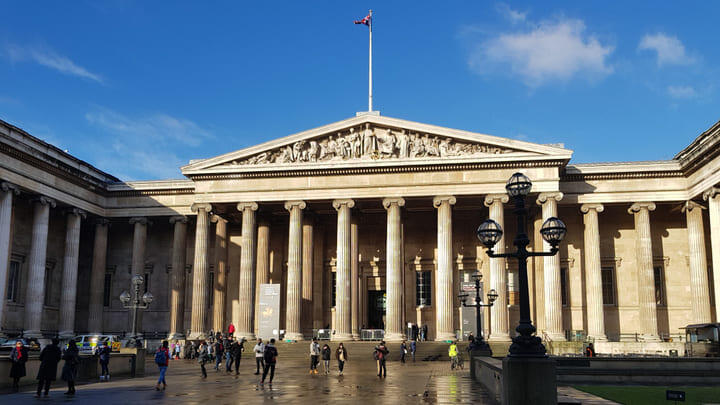 The British Museum in London.