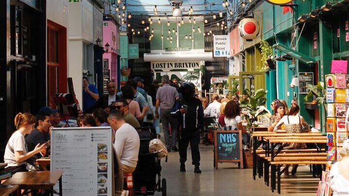 Brixton Village market.