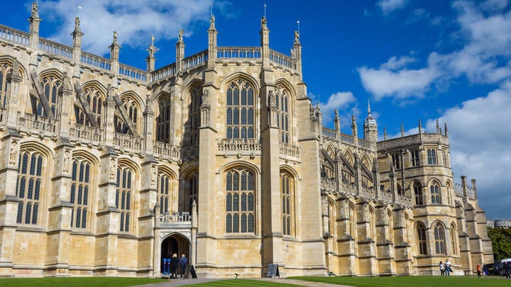 St George's Chapel at Windsor Castle.