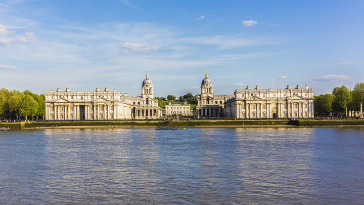 The Old Royal Naval College in Greenwich.