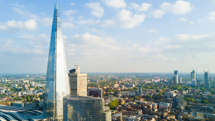 The Shard in London.
