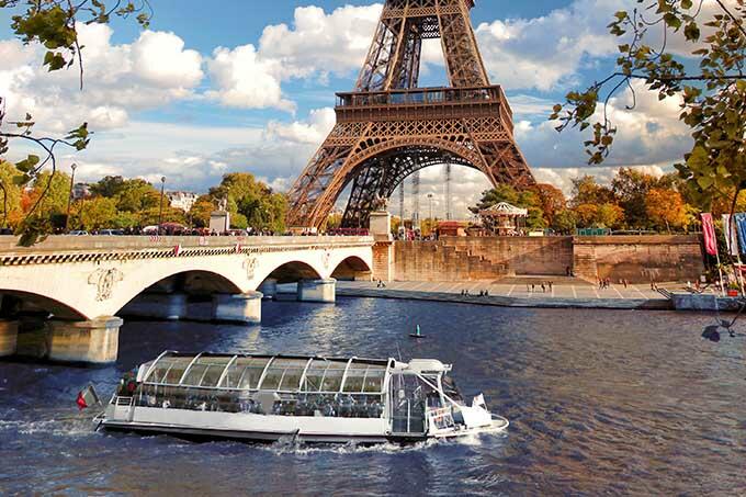 cruise from usa to paris france