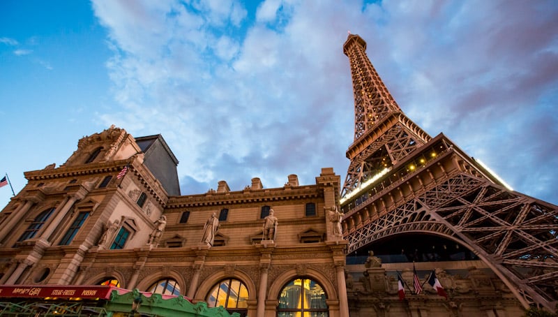 Eiffel Tower Paris Las Vegas go city