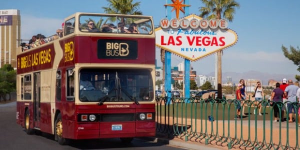 The Big Bus hop-on hop-off bus tour of the Las Vegas Strip and downtown is the most convenient way to see all the sights of Sin City.