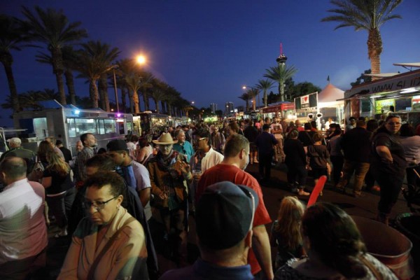 First Fridays in downtown Las Vegas