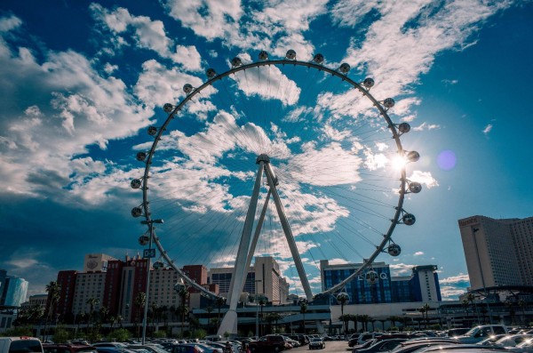 The High Roller Observation Wheel in Las Vegas