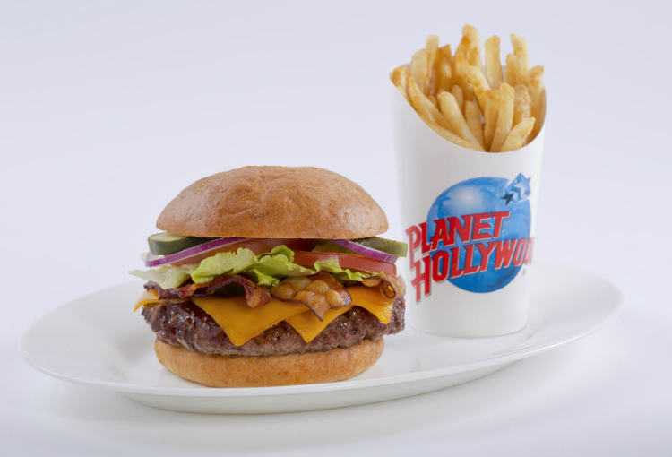 Grab a meal with your group at Planet Hollywood in Las Vegas.