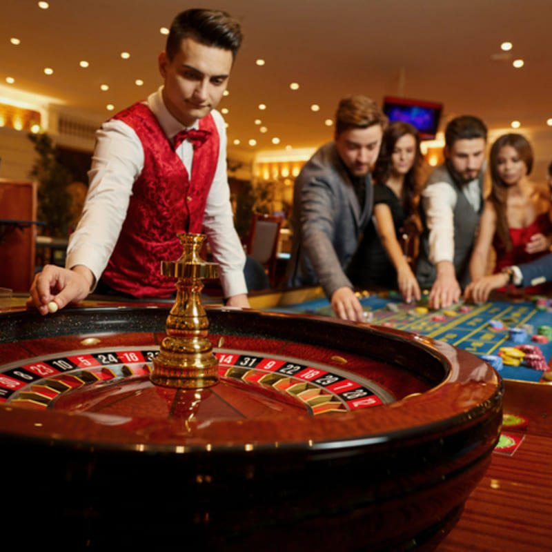 Roulette Table IN Las Vegas Glass Art Square From Real Glass,with