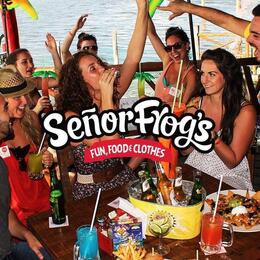 Señor Frogs: $15 Food & Drinks Credit