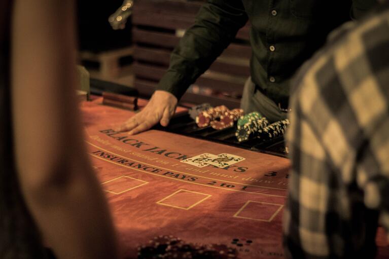 Poker lesson in Las Vegas