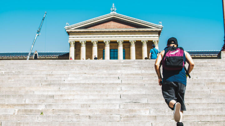 ascend the rocky steps in philadelphia