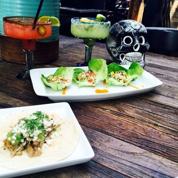 Tacos and margaritas at Mija Cantina in Faneuil Hall Boston