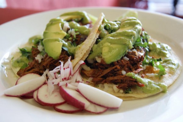 Tacos from Tenoch Mexican in Boston