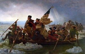 "Washington Crossing the Delaware," Emanuel Gottlieb Leutze. Metropolitan Museum of Art