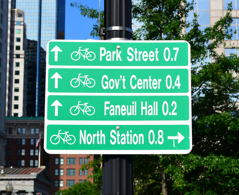En vélo à Boston