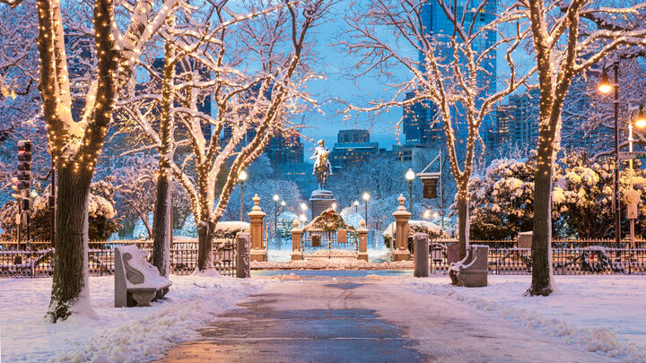 winter in boston