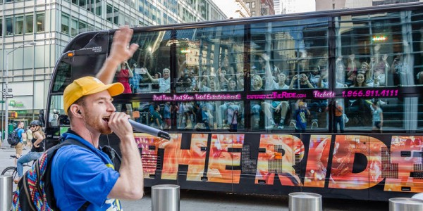THE RIDE NYC is one of the most fun, action-packed bus tours of the city