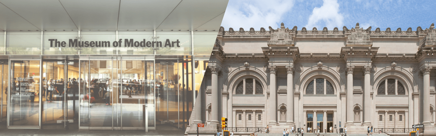 Et hundrede år Mellemøsten Porto The Metropolitan Museum of Art vs The Museum of Modern Art | Go City®