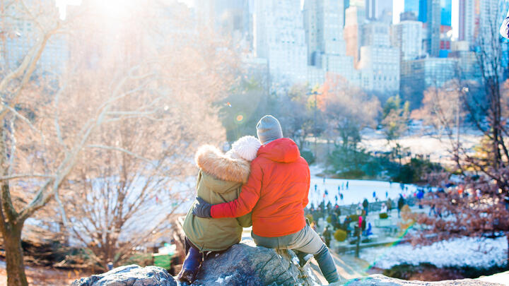 Central Park Couple