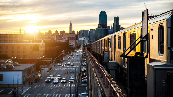 Train in New York