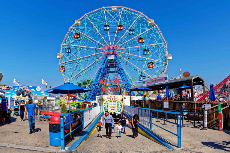 Deno's Wonder Wheel at Coney Island
