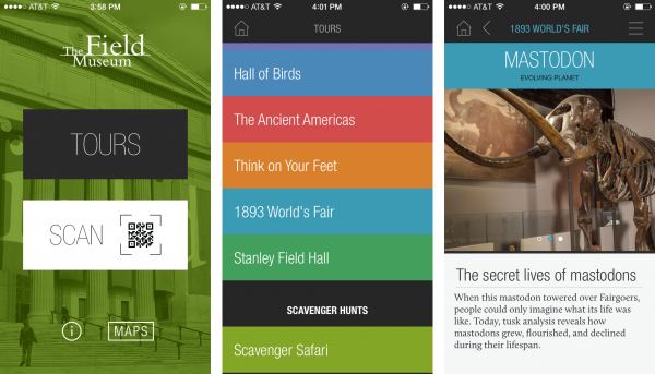 The Field Museum Mobile App features scavenger hunts for kids and additional information to enhance your visit