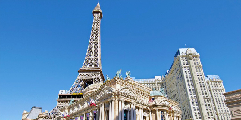 Eiffel Tower Observation Deck in Las Vegas