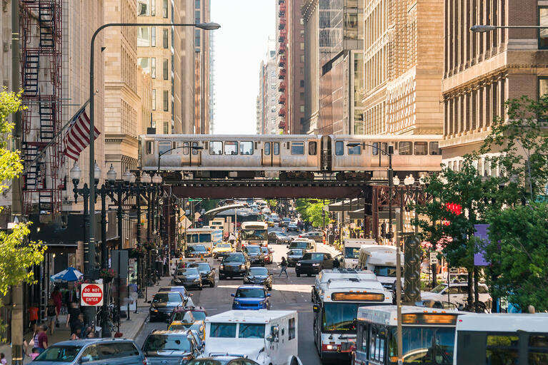 Chicago et son métro aérien