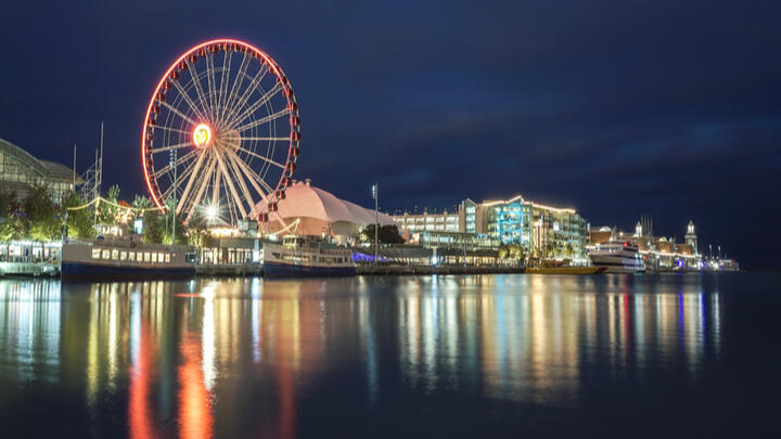 chicago in may navy pier