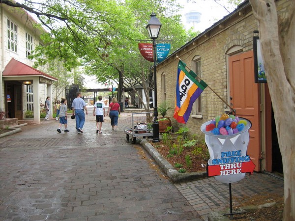 La Villita is a shopping and dining destination just south of the River Walk in San Antonio
