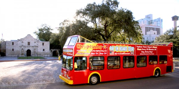 CitySightseeing San Antonio Hop-On Hop-Off bus tour is a great way to get around San Antonio to all the major attractions