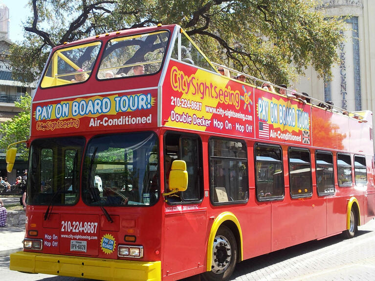 City Sightseeing Hop-On Hop-Off San Antonio Tour | Go San Antonio Pass