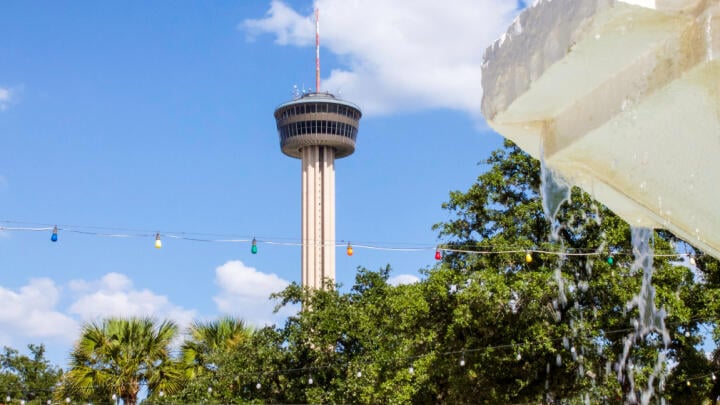tower of america is one of the best cheap things to do in San Antonio