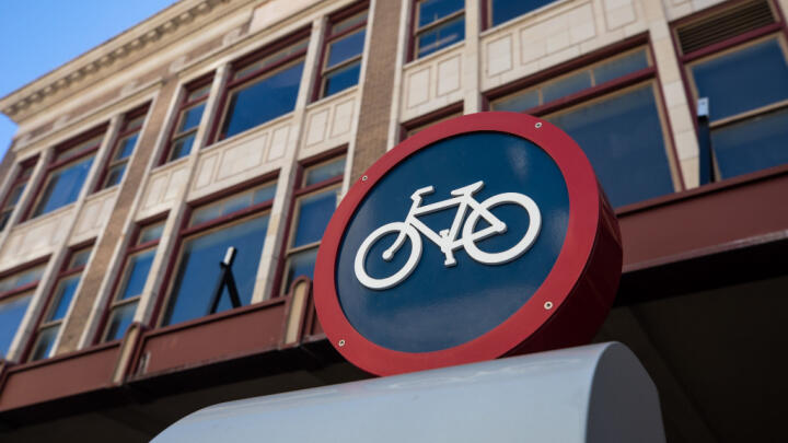 cycling lane in san antonio