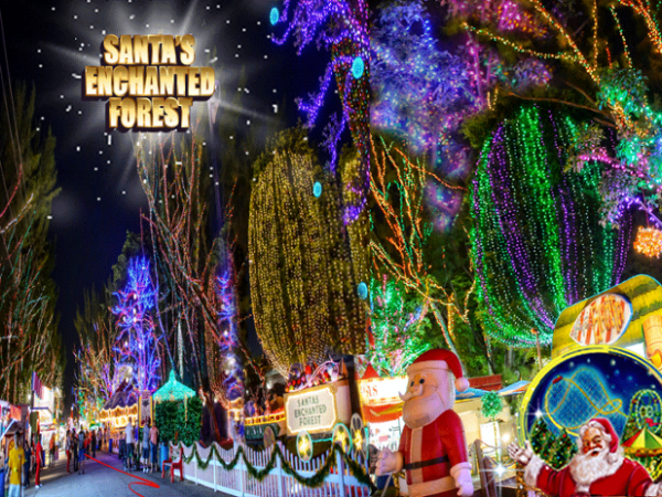 Image credit: Santa's Enchanted Forest Facebook page.