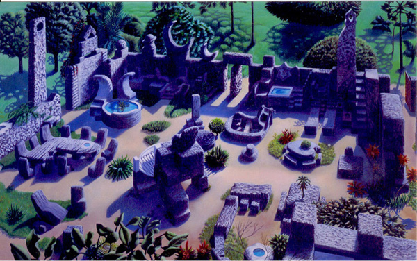 This entire "coral castle" was made by one man!