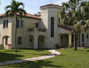 Koubek Mansion and Gardens in Miami Florida